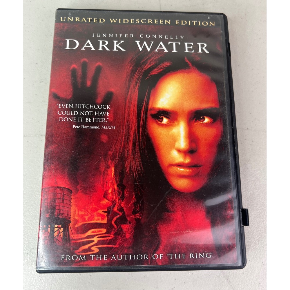 Dark Water DVD 2005 Unrated Widescreen Edition Jennifer Connelly Horror Movie